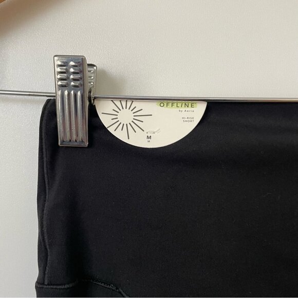 SOLD OFFLINE By Aerie Real Me High Waisted Crossover Flare Legging, Medium Short - Picture 11 of 13